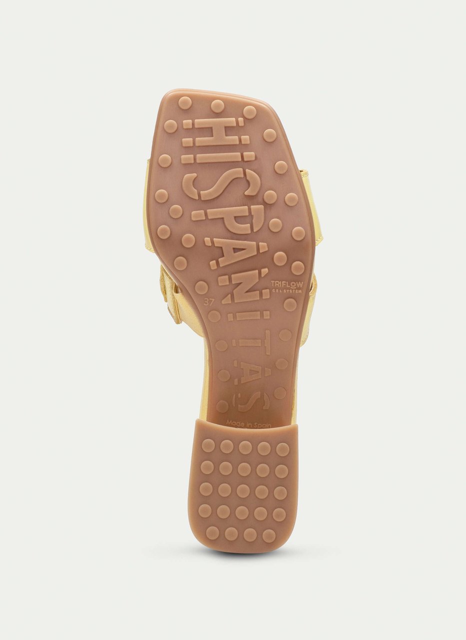 slingback sandale dallas banane