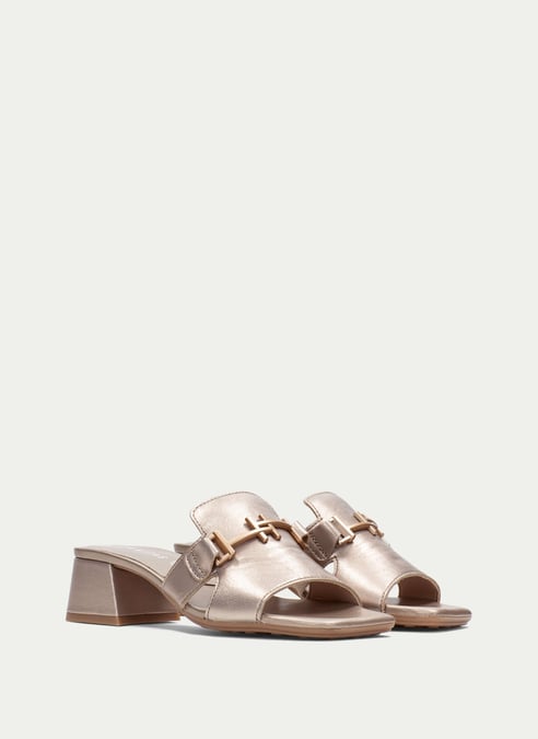 outlet slingback-sandale dallas champagne - hispanitas