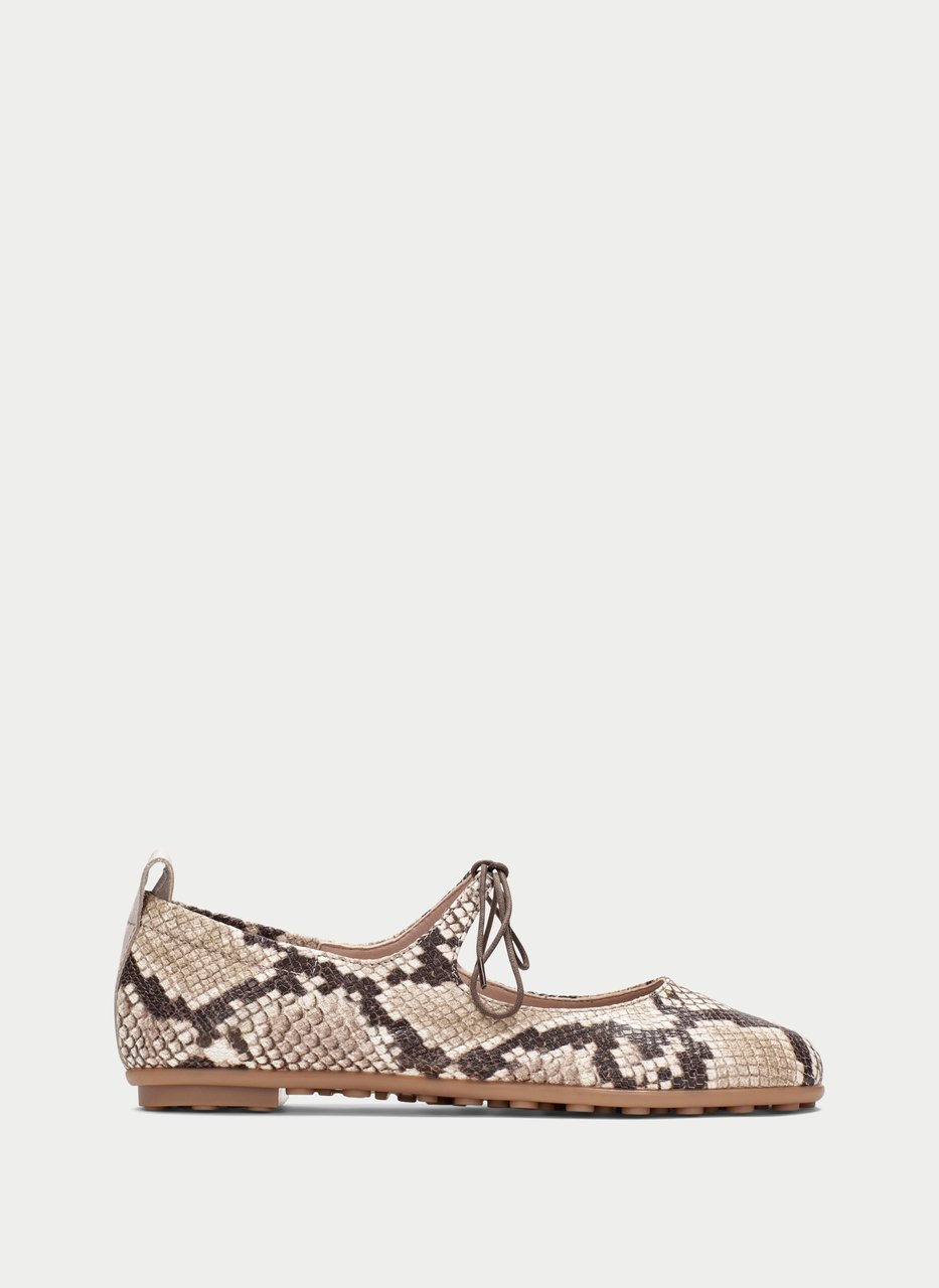 ballerinas bombay snake-taupe
