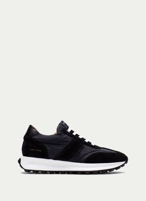 zapatos deportivo racing negro - hispanitas