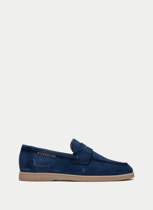 zapatos mocasín toscana jeans - hispanitas
