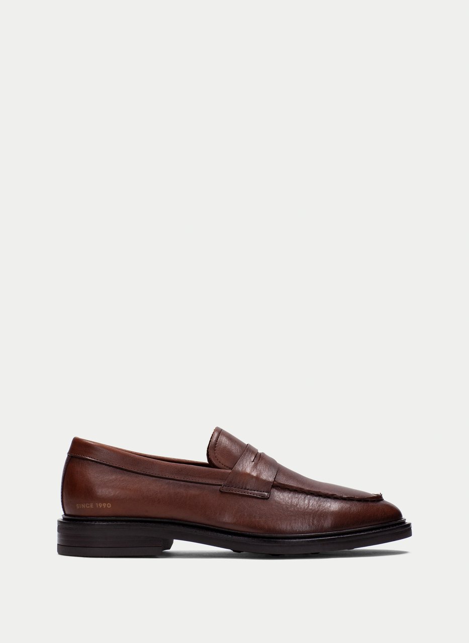 mocasín lincoln cuero