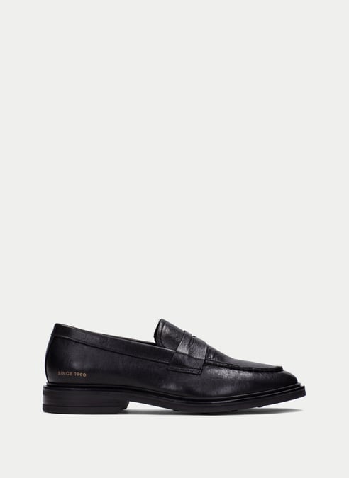zapatos mocasín lincoln negro - hispanitas