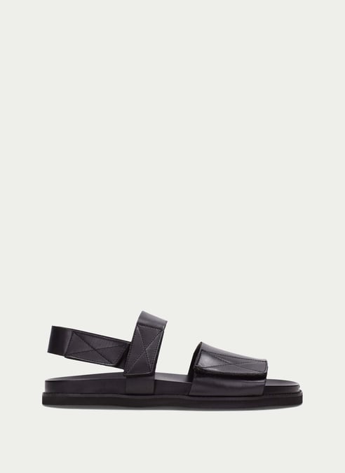 zapatos sandalia  negro - hispanitas