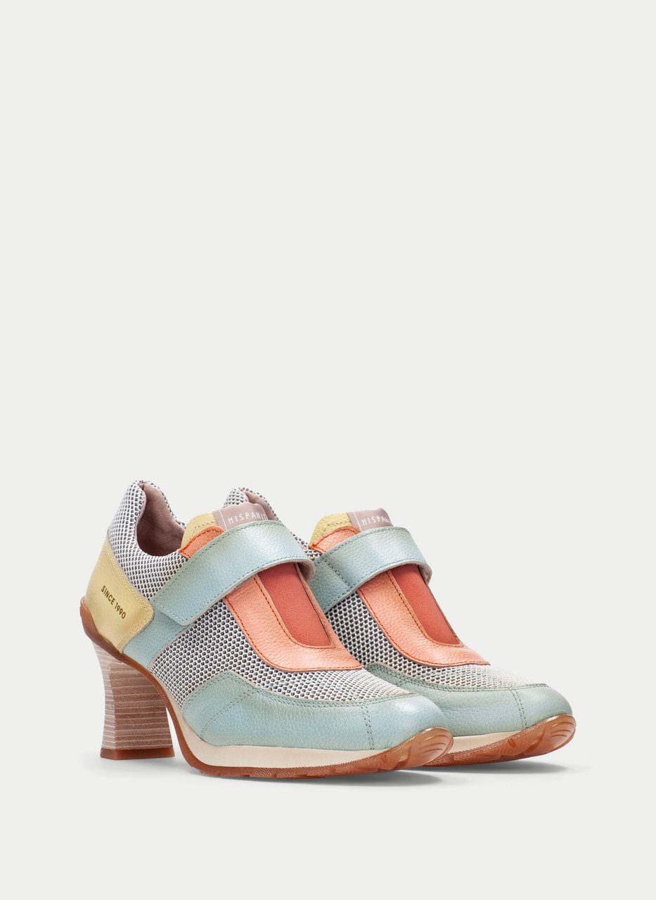 scarpe tacco saigon multicolor