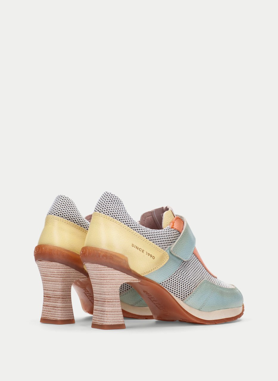 scarpe tacco saigon multicolor