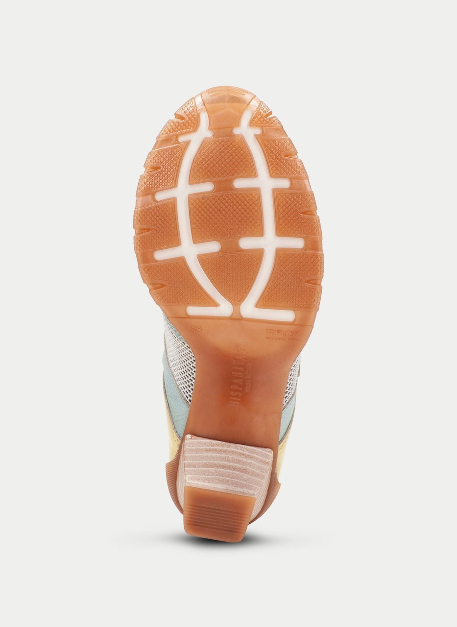 scarpe tacco saigon multicolor