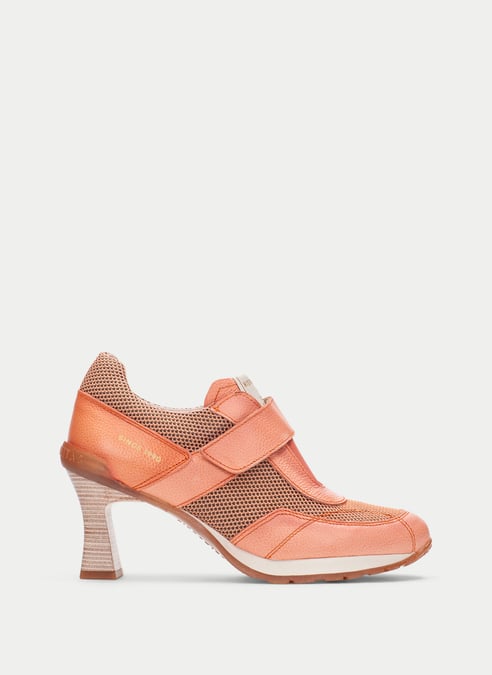 outlet zapato tacón saigon coral - hispanitas