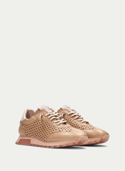 chaussures sneaker oregon camel - hispanitas