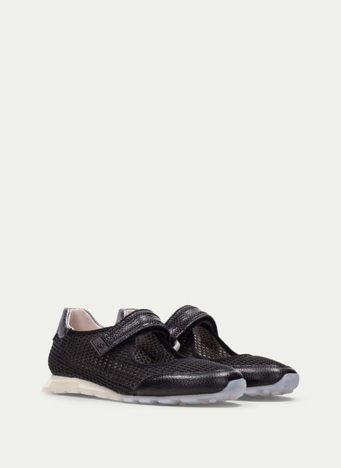 scarpe ballerina zinnia nero - hispanitas