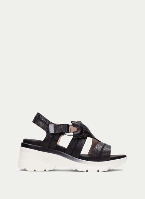 schuhe sport-sandal cedro schwarz - hispanitas