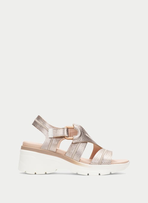 schuhe sport-sandal cedro champagne - hispanitas