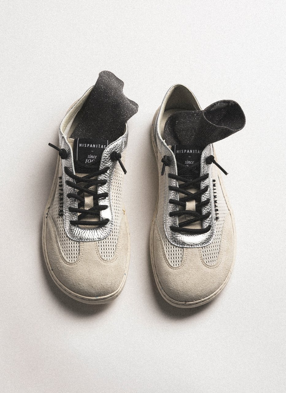transitional barefoot earth blanco-plata