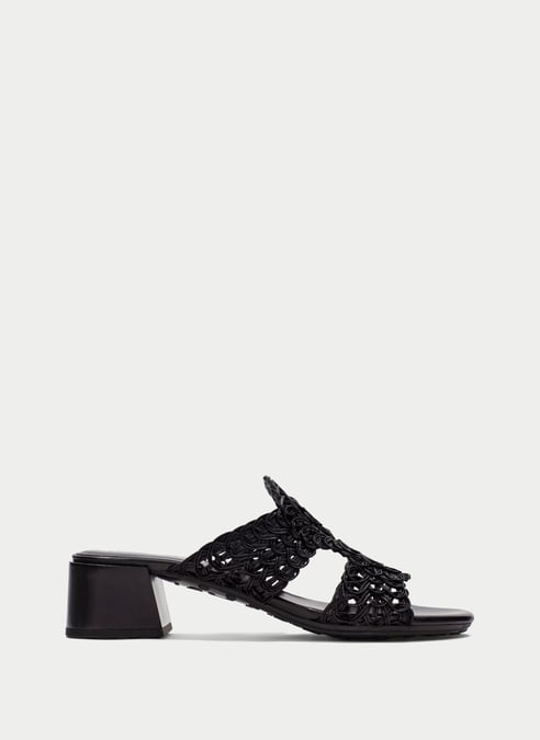 schuhe sandalen tulipan schwarz - hispanitas