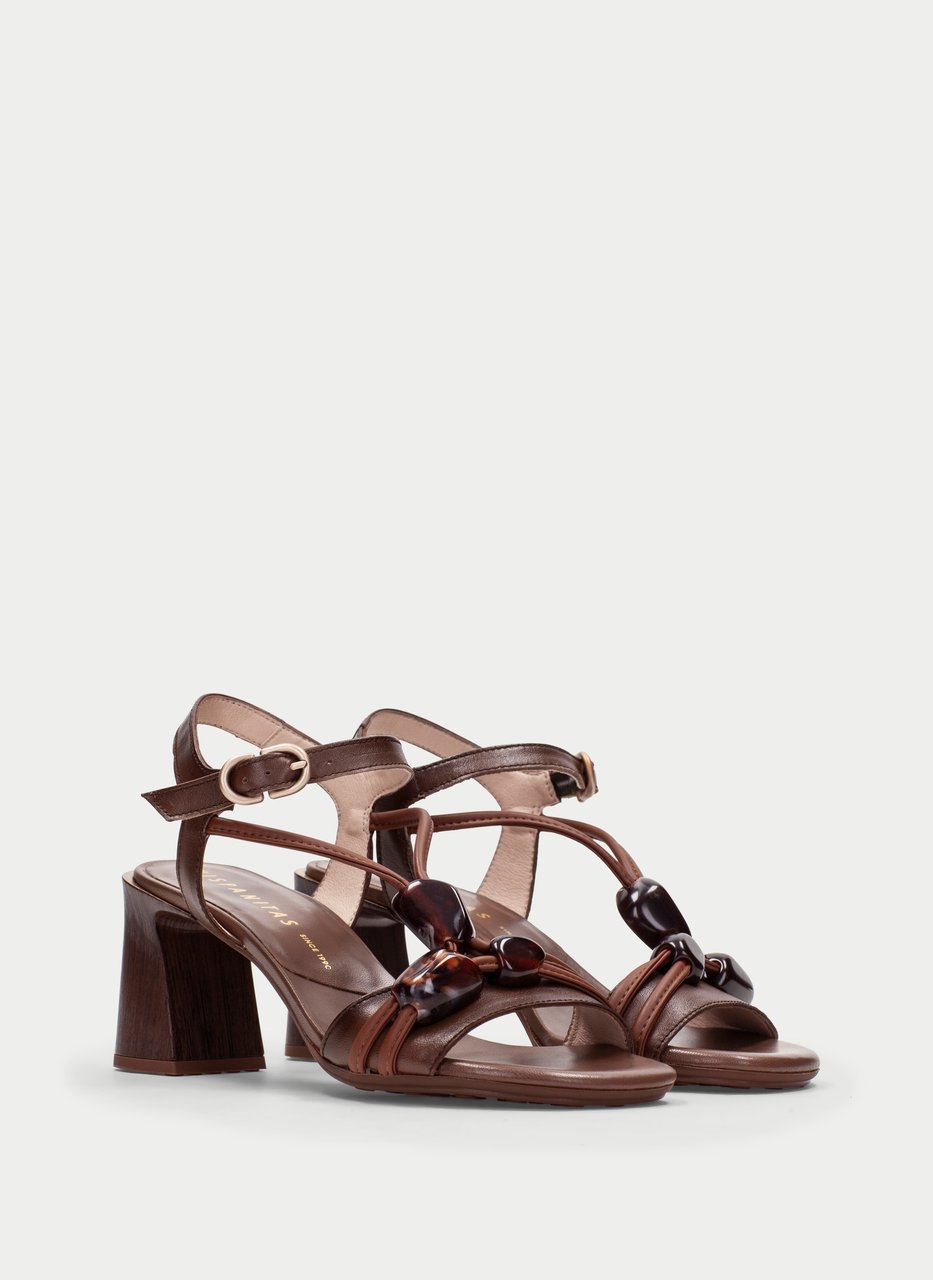 sandalen orquidea hazelnuss