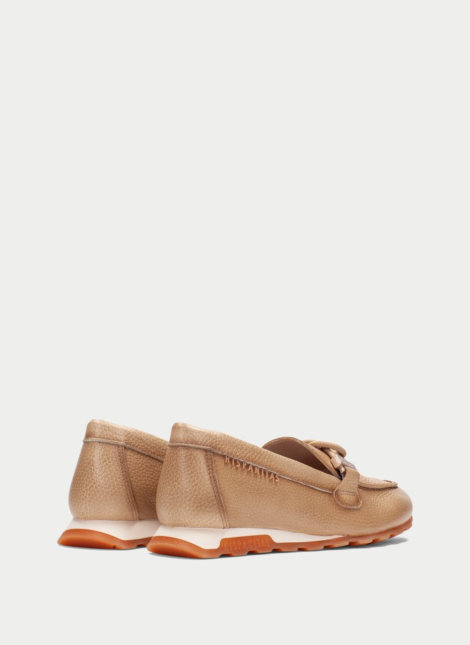 mocassin zinnia camel