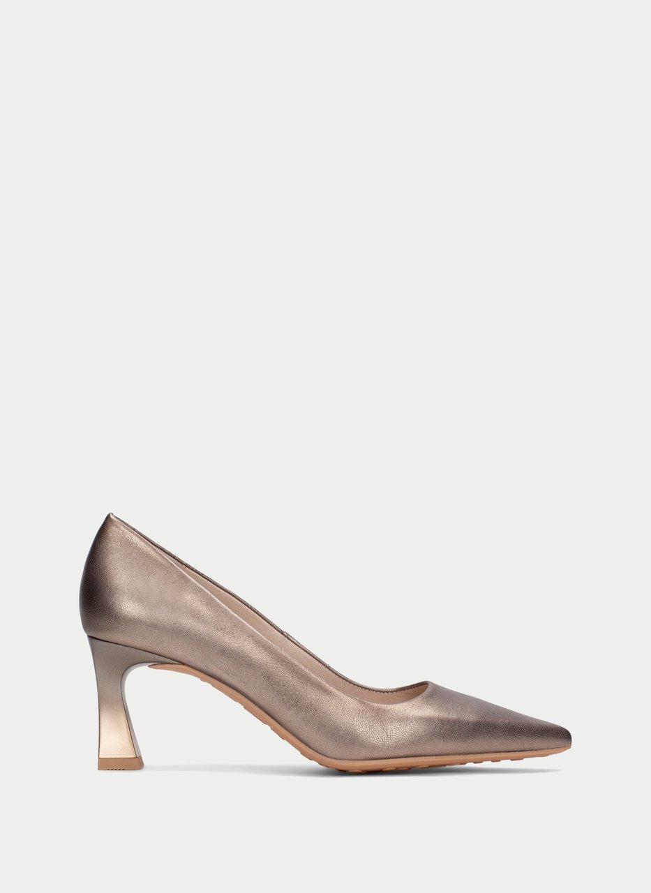 pumps giorgia metal-taupe