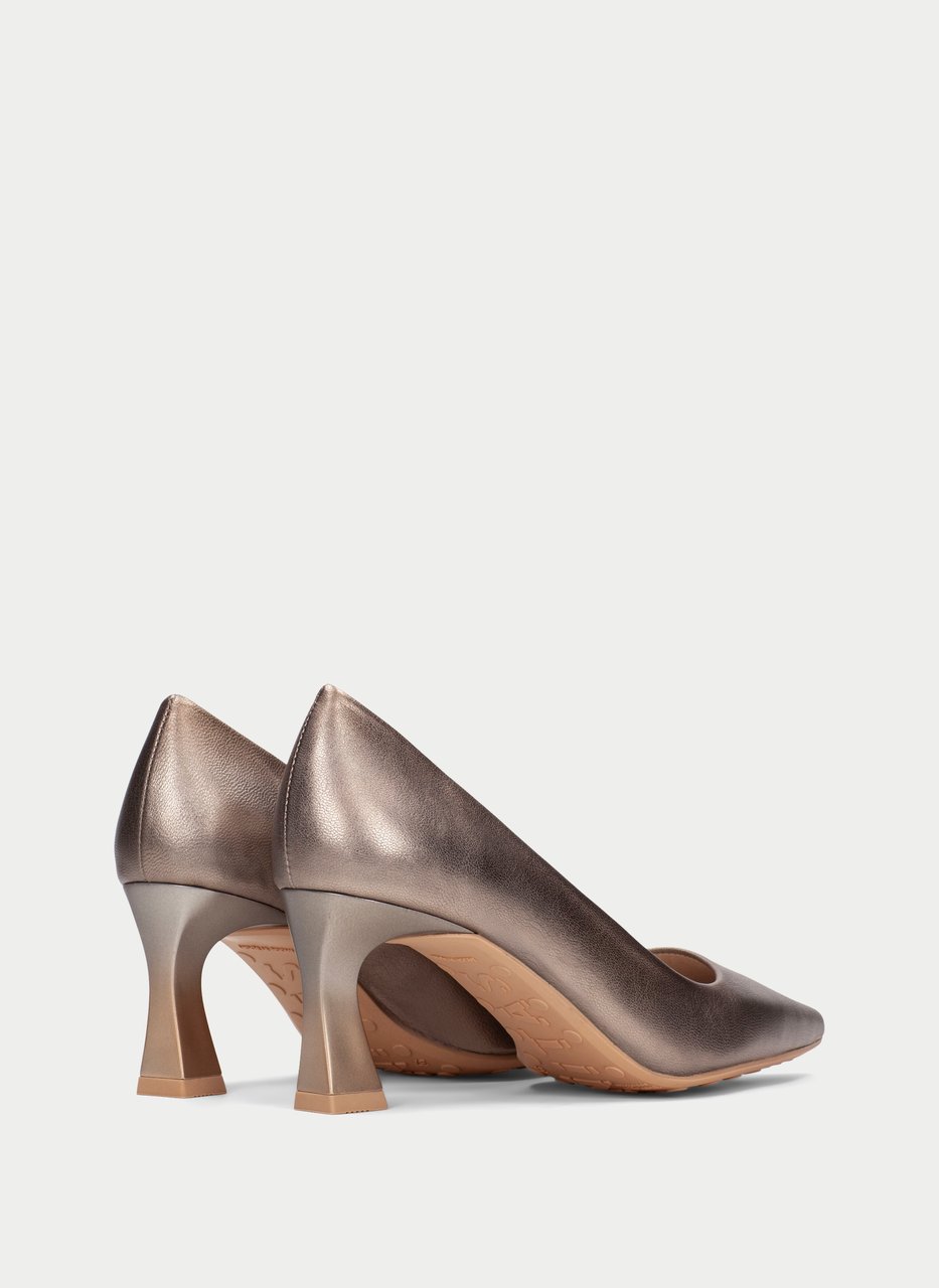 pumps giorgia metal-taupe