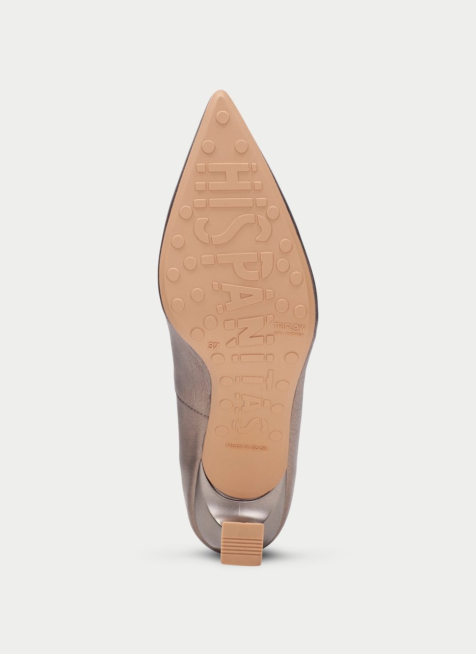pumps giorgia metal-taupe