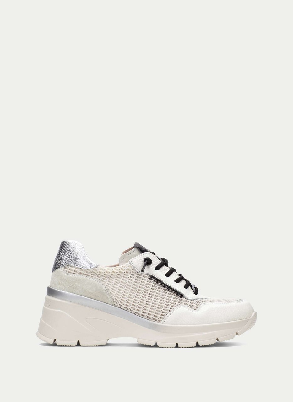 sneaker jade white-silver