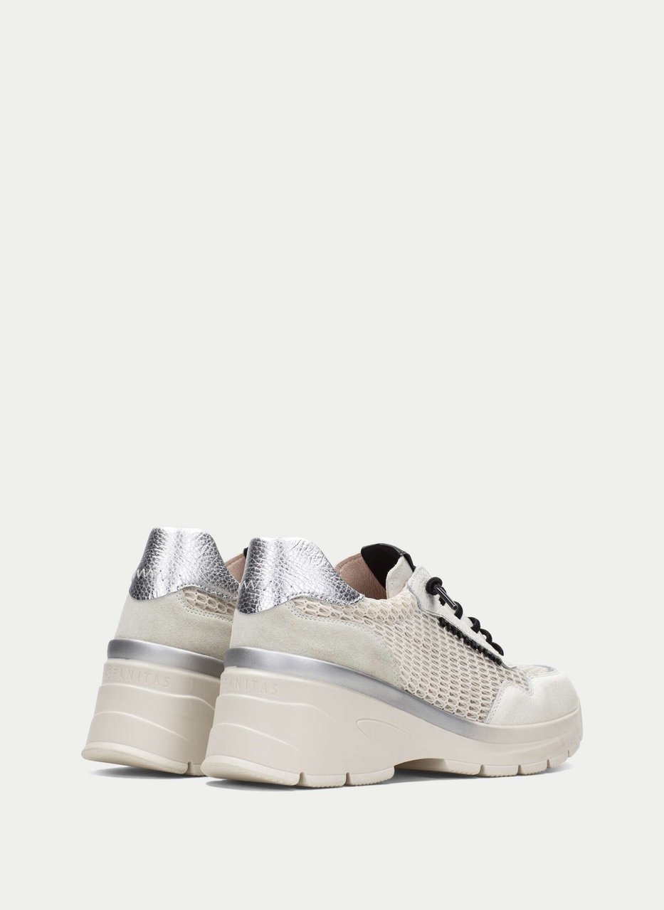 sneaker jade white-silver