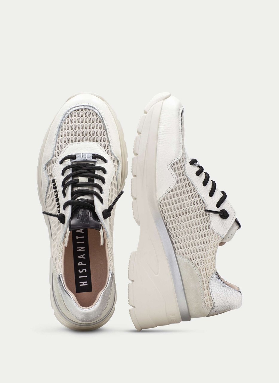 sneaker jade white-silver