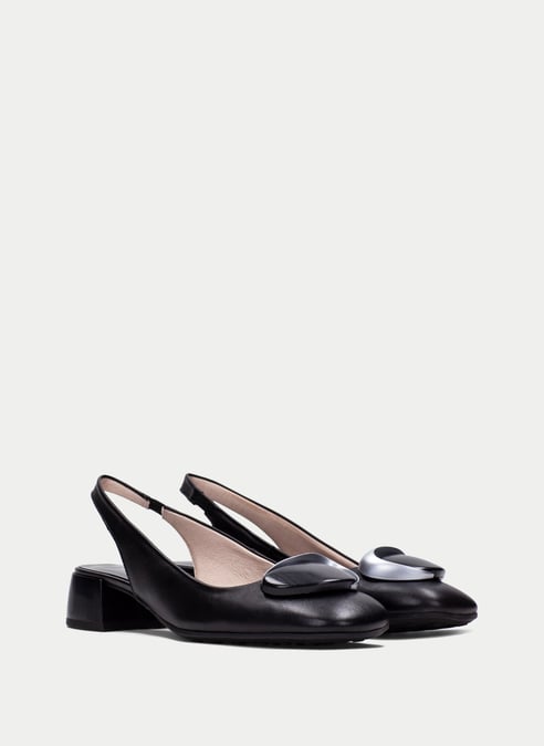 scarpe ballerina lisboa nero - hispanitas