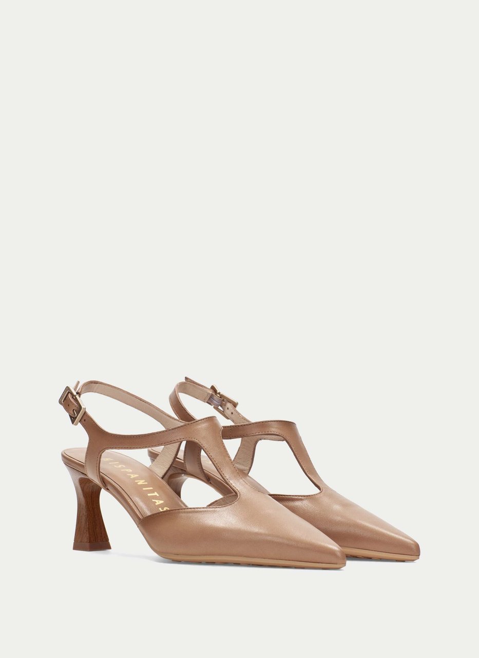 t-strap giorgia almond