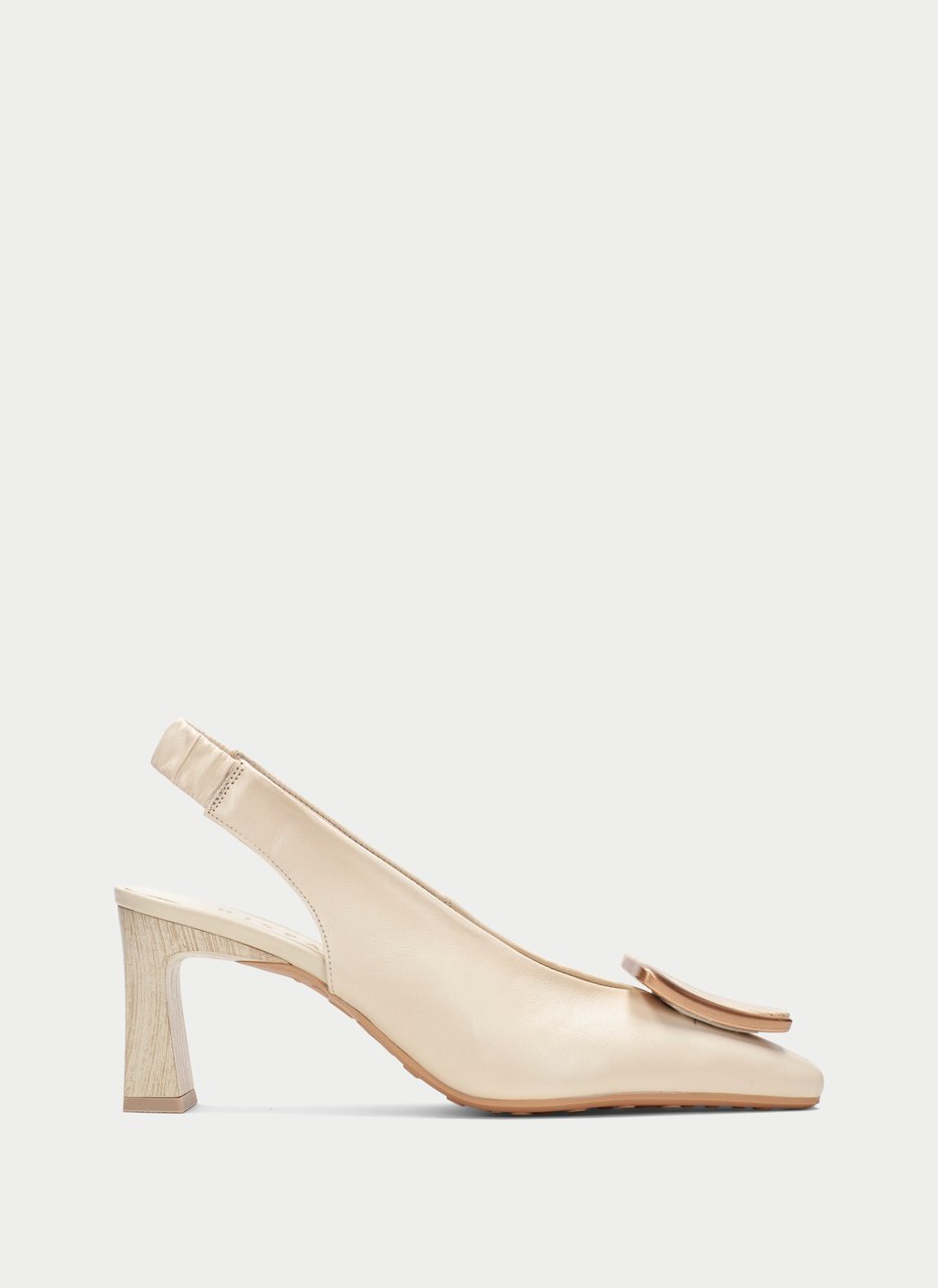 slingback amapola cream
