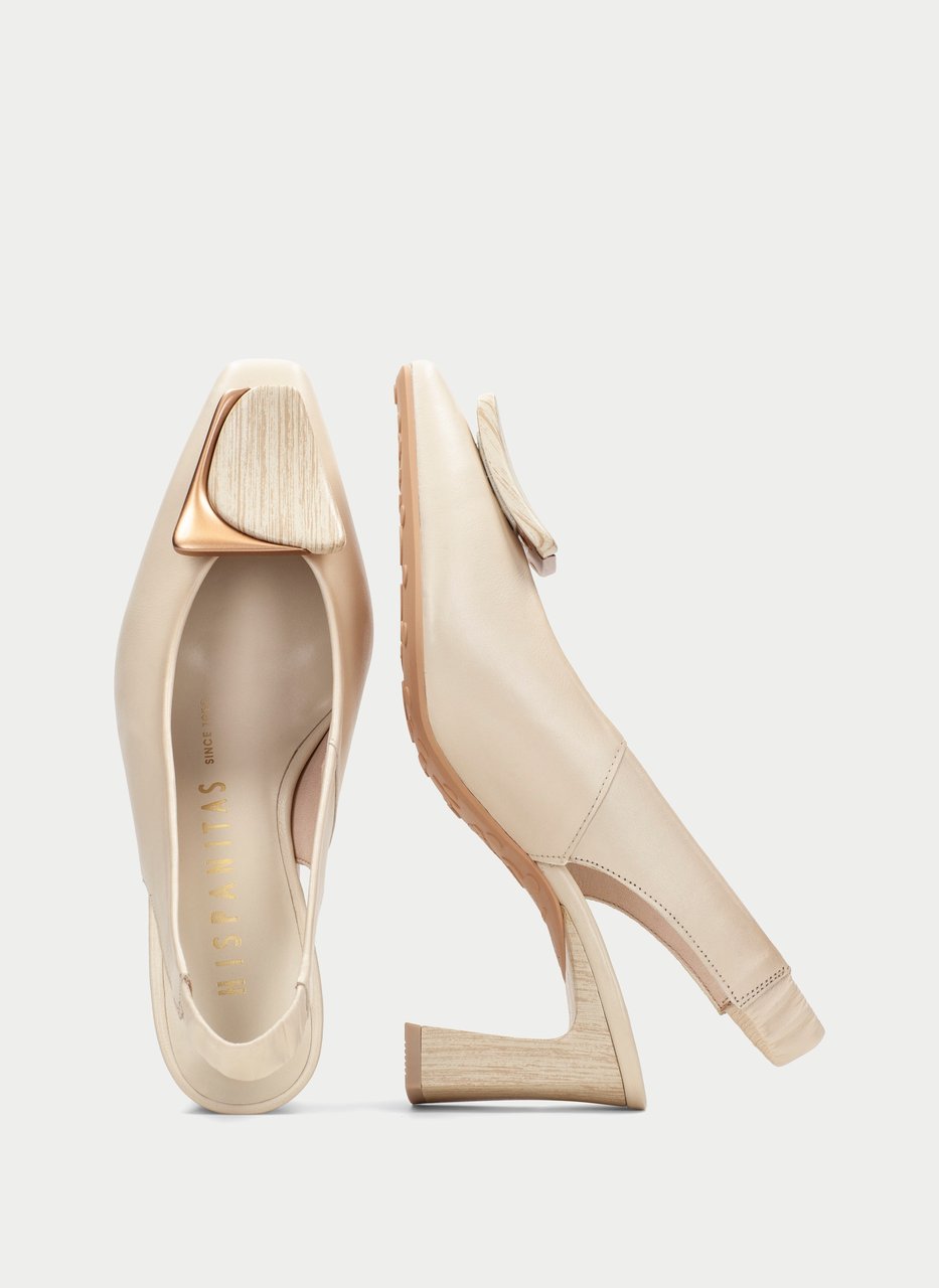 slingback amapola cream