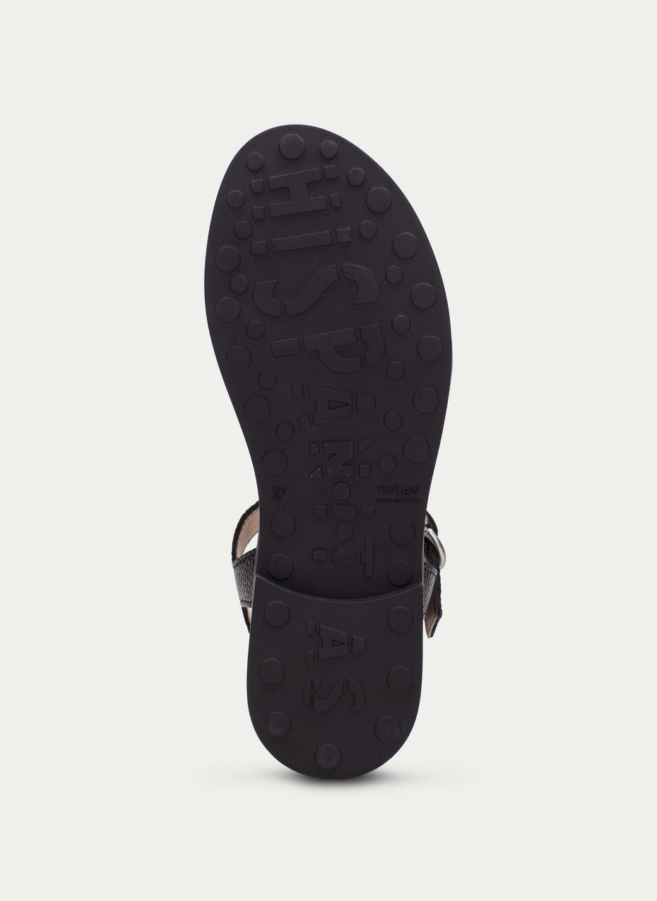 flat sandal bali black