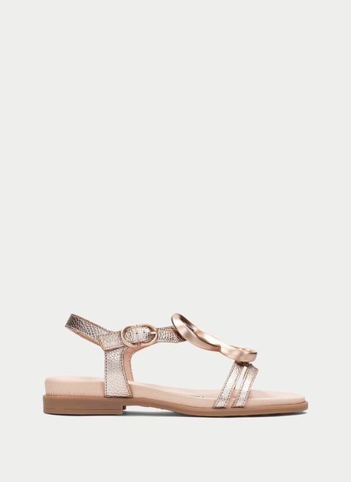 zapatos sandalia plana bali cava - hispanitas