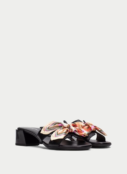 schuhe sandalen tulipan schwarz - hispanitas