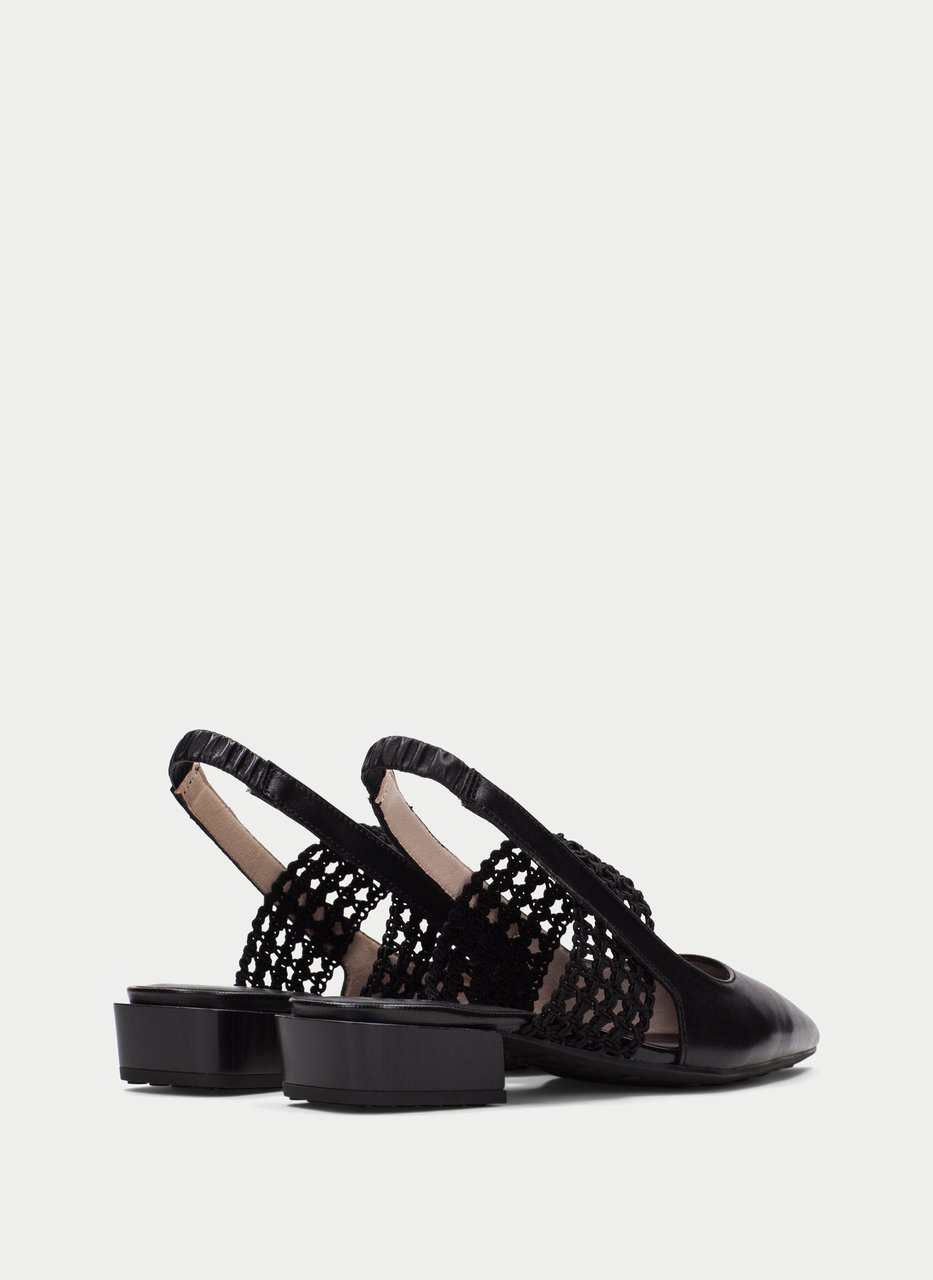 slingback lila black