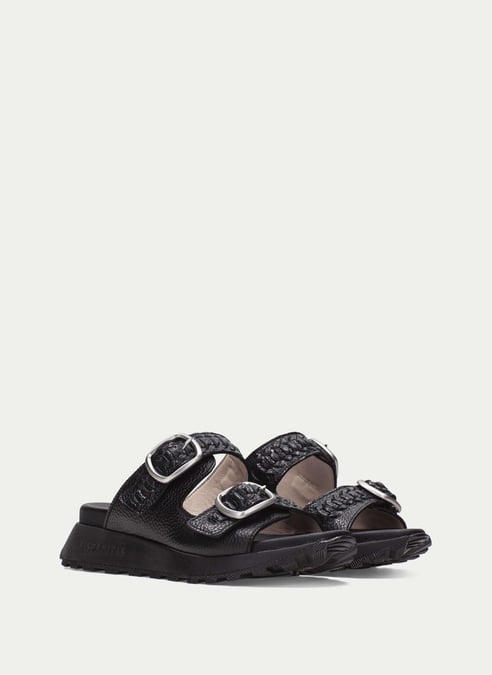 schuhe sport-sandal ambar schwarz - hispanitas