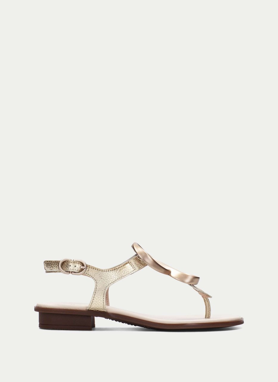 flat sandal ibiza platin