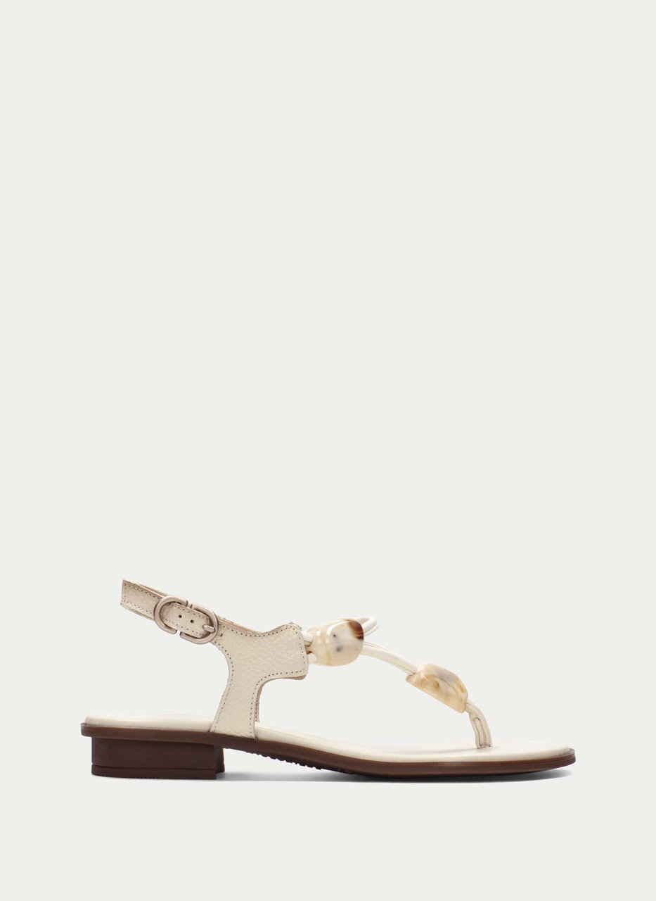 flat sandal ibiza creme