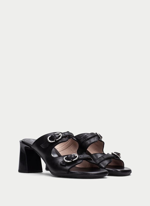 scarpe sandali-slingback orquidea nero - hispanitas