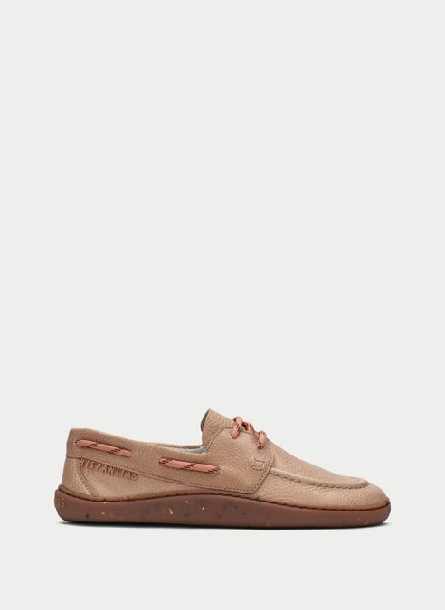 zapatos transitional barefoot earth cámel - hispanitas