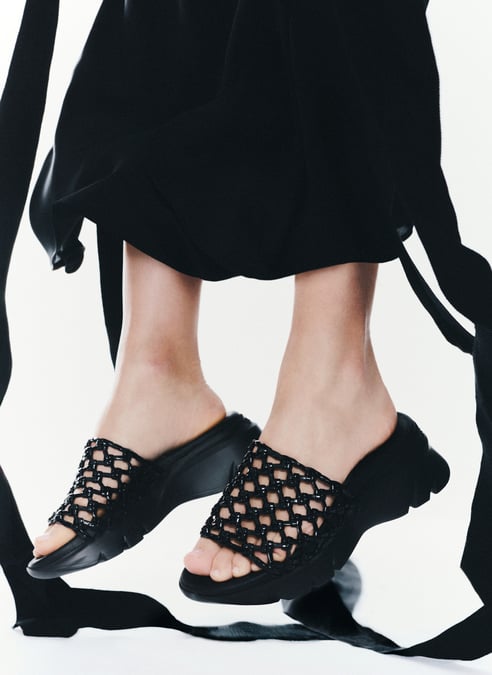 schuhe sandalen hispanitas x juan vidal schwarz - hispanitas