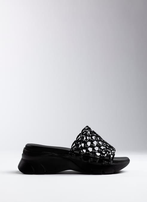 shoes sandal hispanitas x juan vidalblack - hispanitas