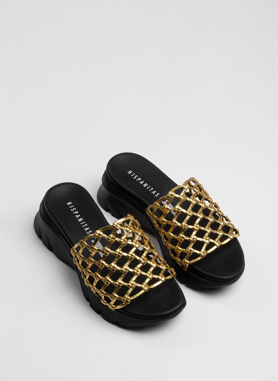 sandal hispanitas x juan vidal oro