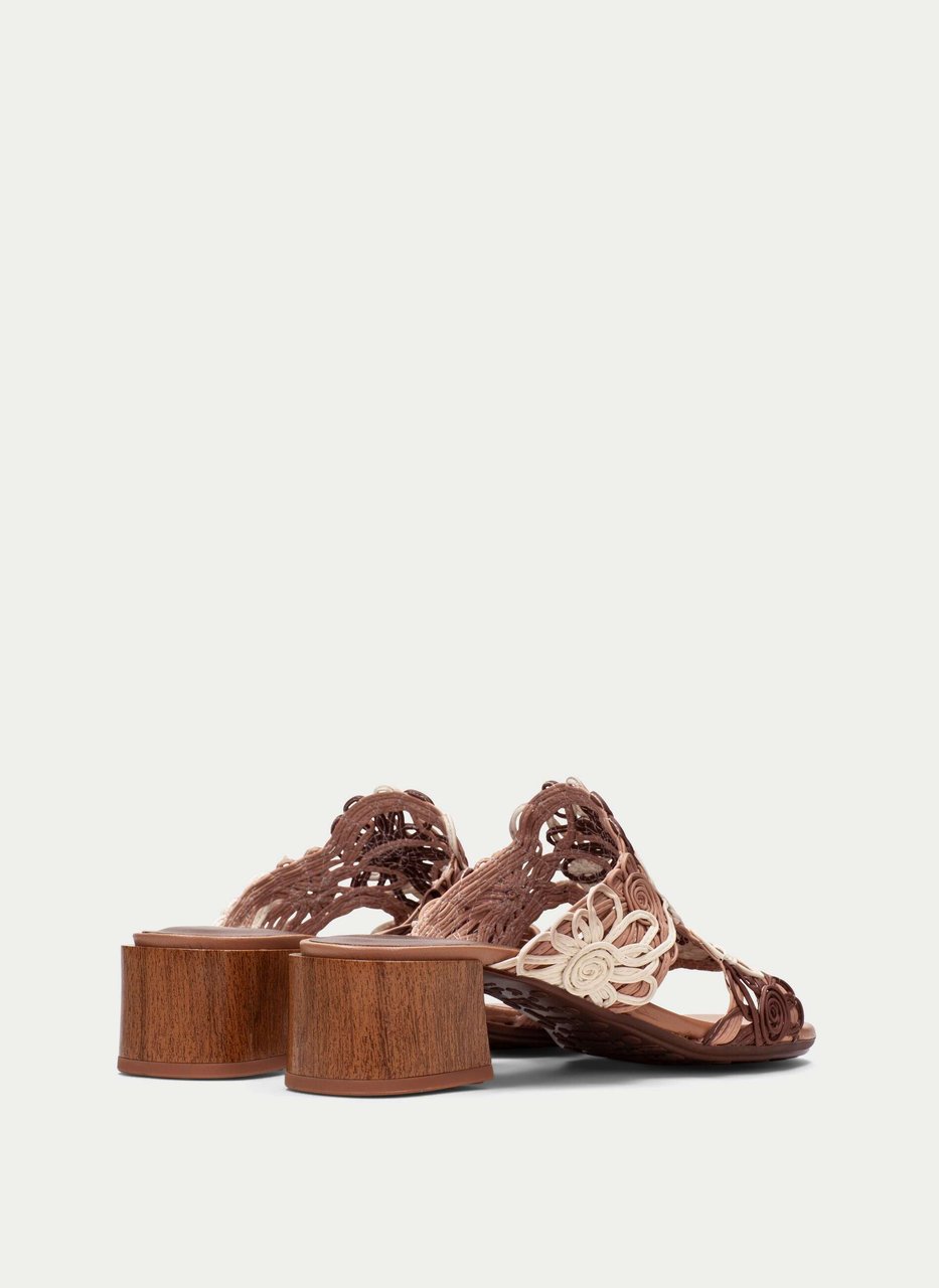 sandal tulipan natural