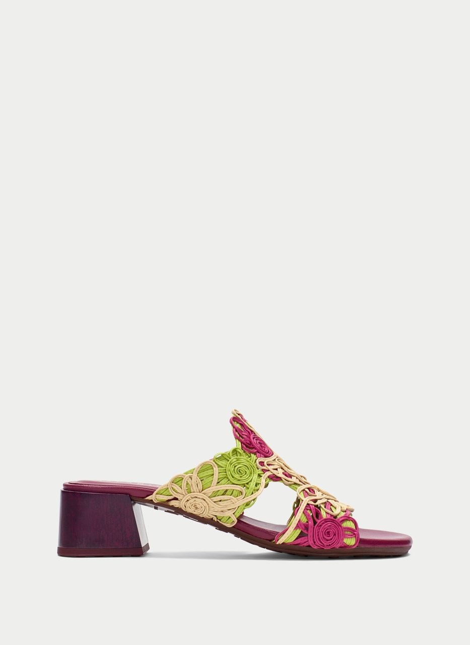sandalia tulipan multi