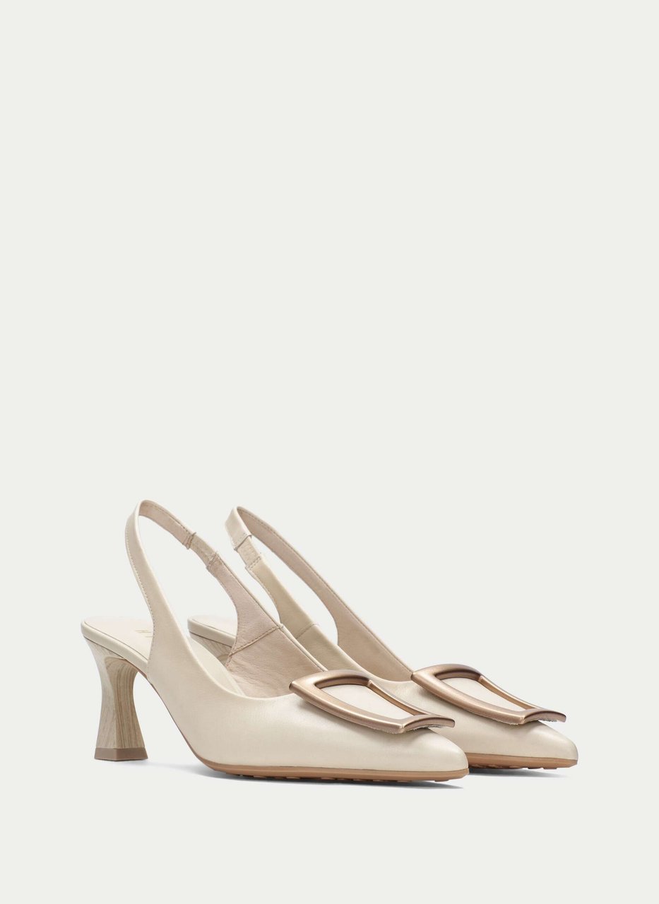 slingback giorgia cream