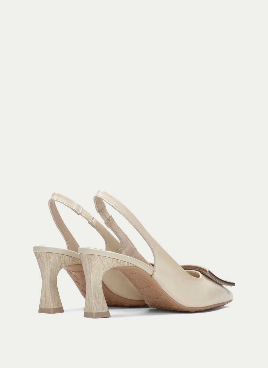 slingback giorgia cream