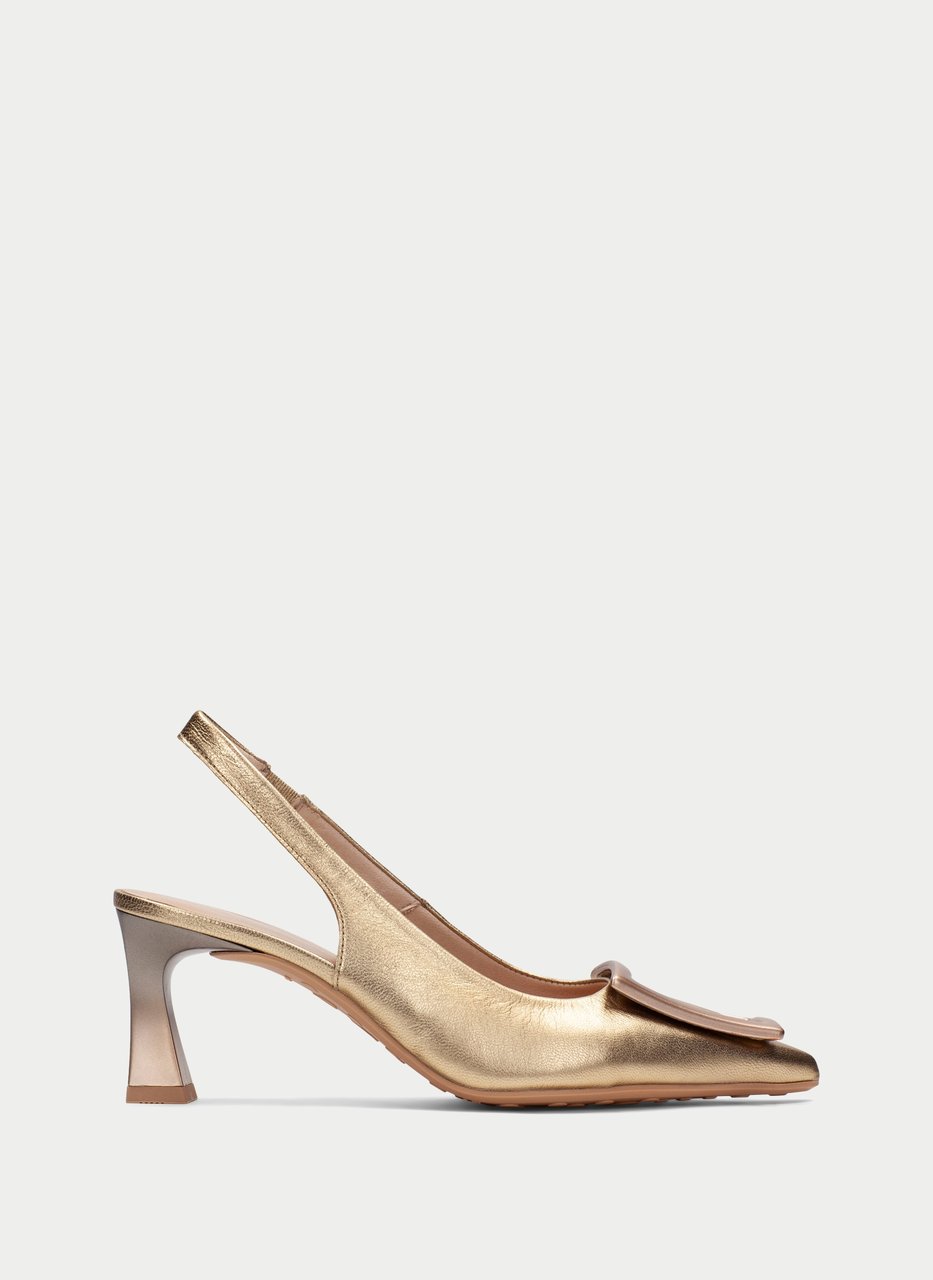 slingback giorgia platinum