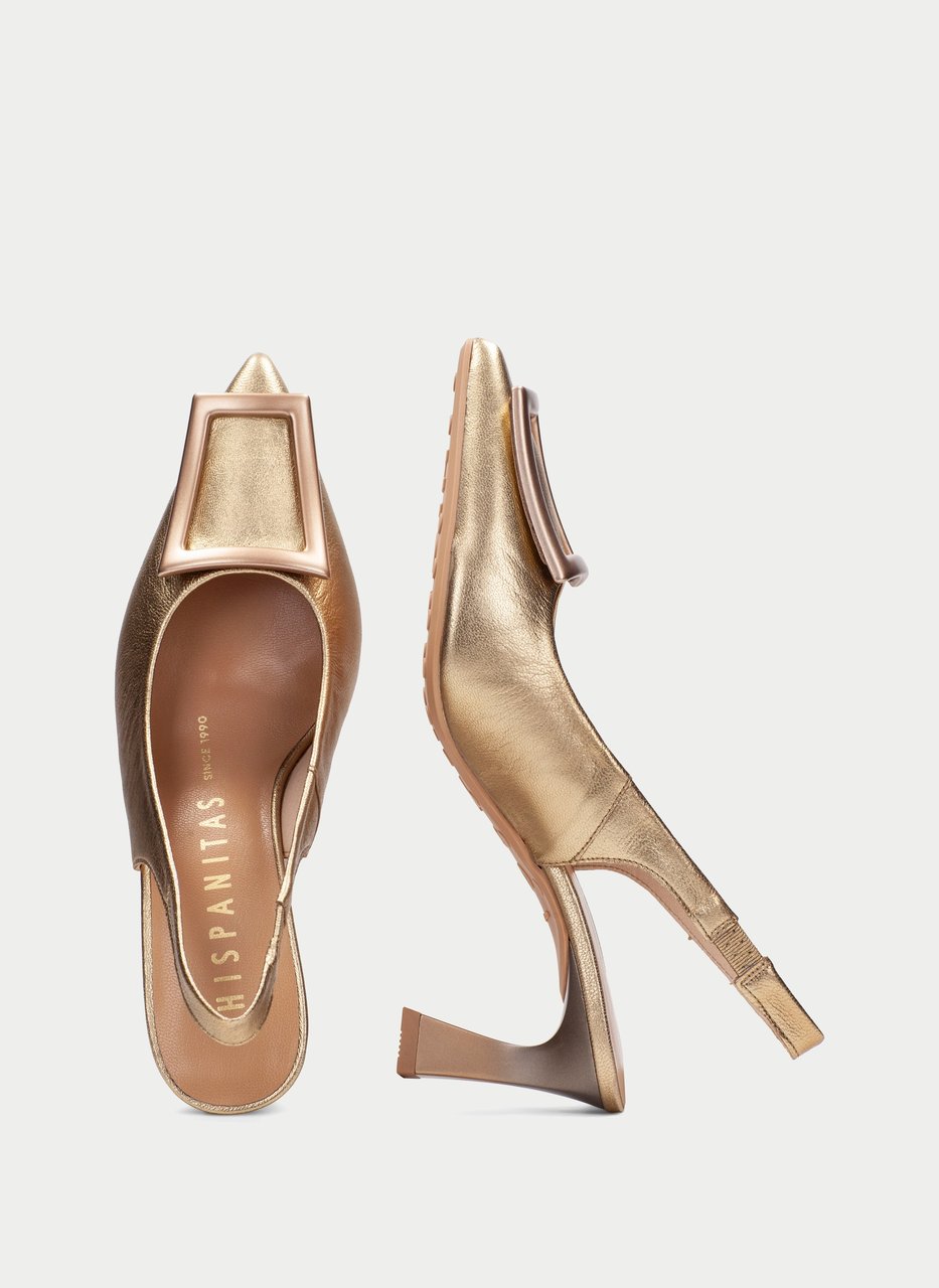 slingback giorgia platinum