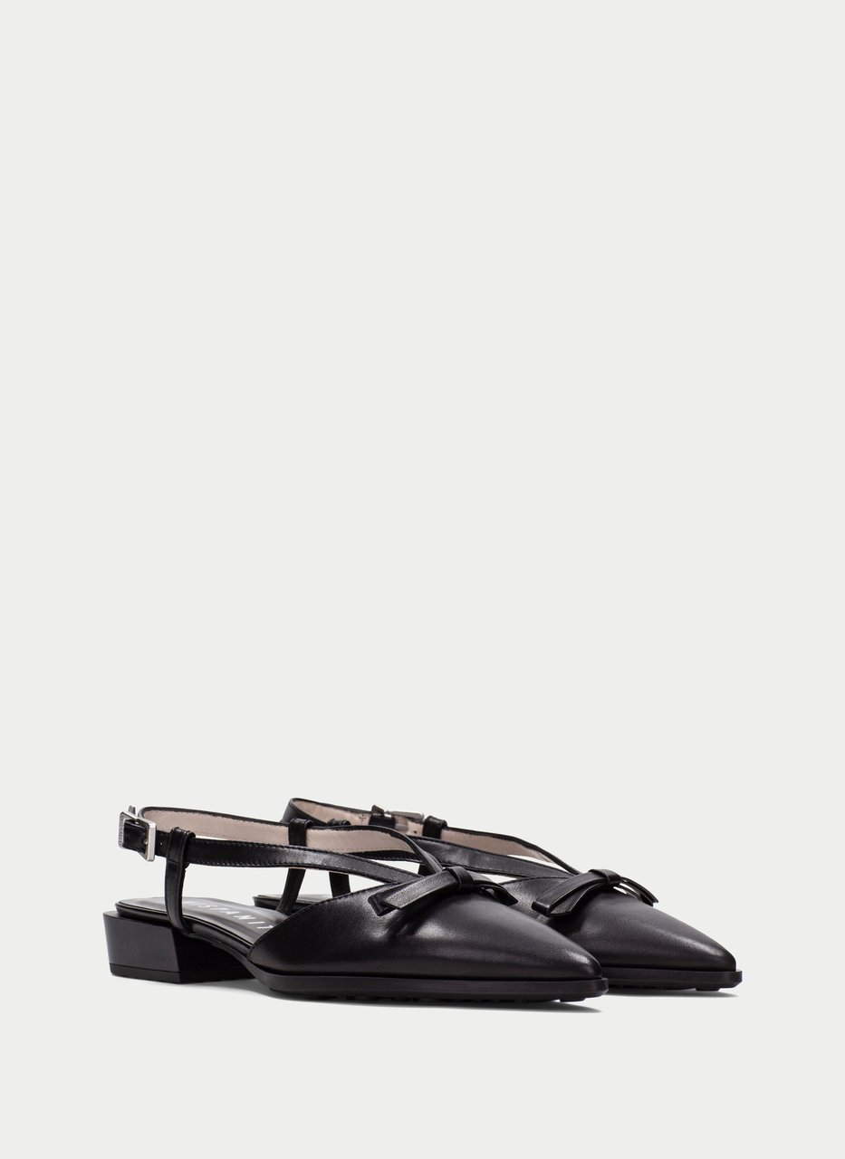 slingback turin black