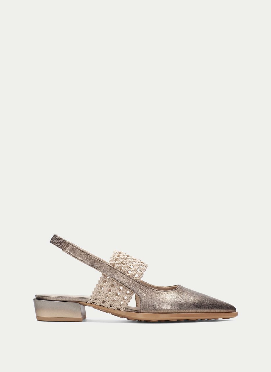 slingpump turin metal-taupe